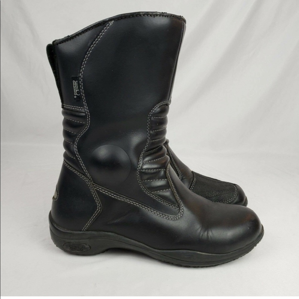 Tour Master Solution Waterproof Road Boot Black